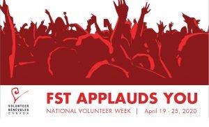 National Volunteer Week 2020... FST Applauds you